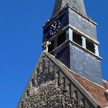 église à Courquetaine